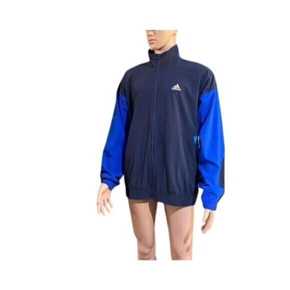 Adidas Sportswear Men's Travel Jacket Size Medium Track Tops Tulti Sport Zip New - Picture 1 of 16